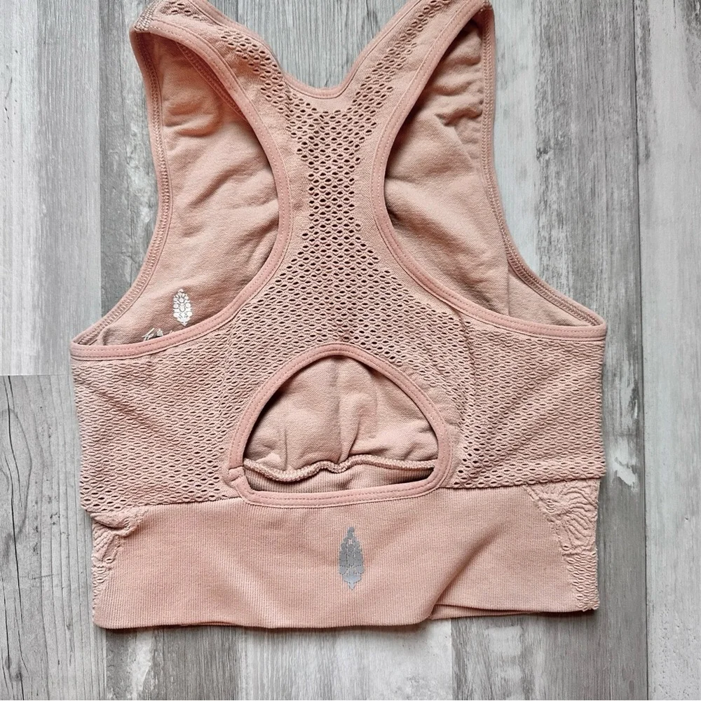 FP Movement Every Single Time Floral Bra in Desert Rose NWOT